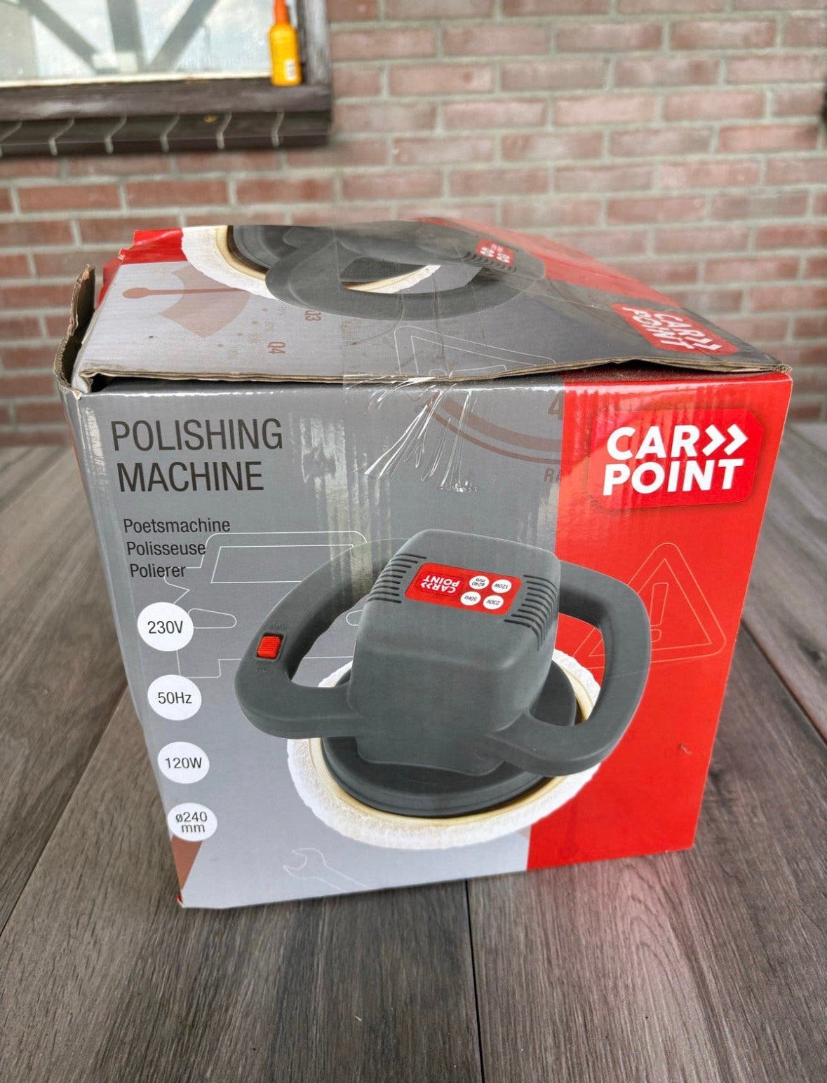 Capoint poetsmachine (nieuw), Ophalen of Verzenden