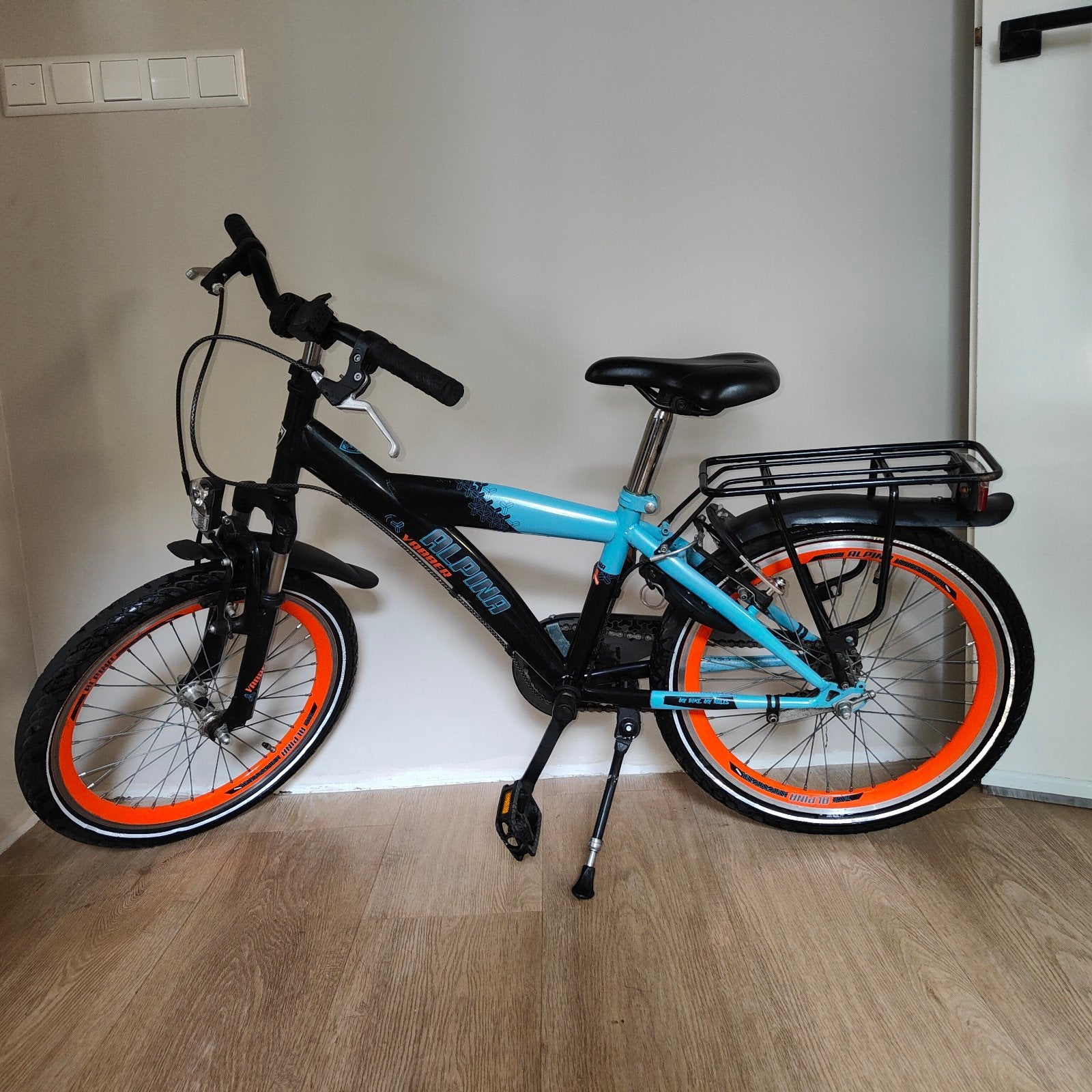 Alpina Yabber 20 inch kinderfiets, Fietsen en Brommers, Ophalen, Gebruikt, Alpina, Terugtraprem