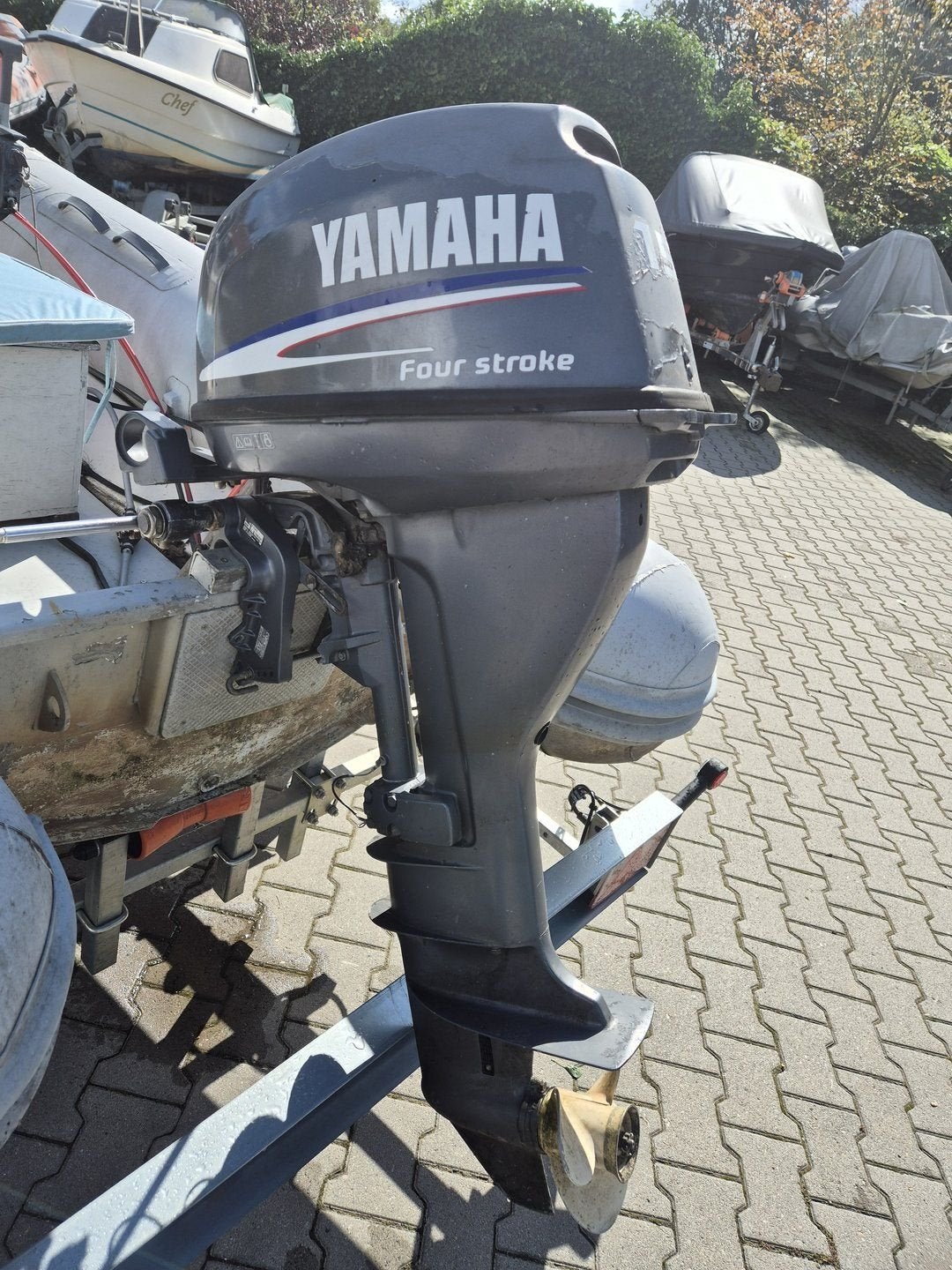 Yamaha 15 pk 4-tact, -, Gebruikt, -, -