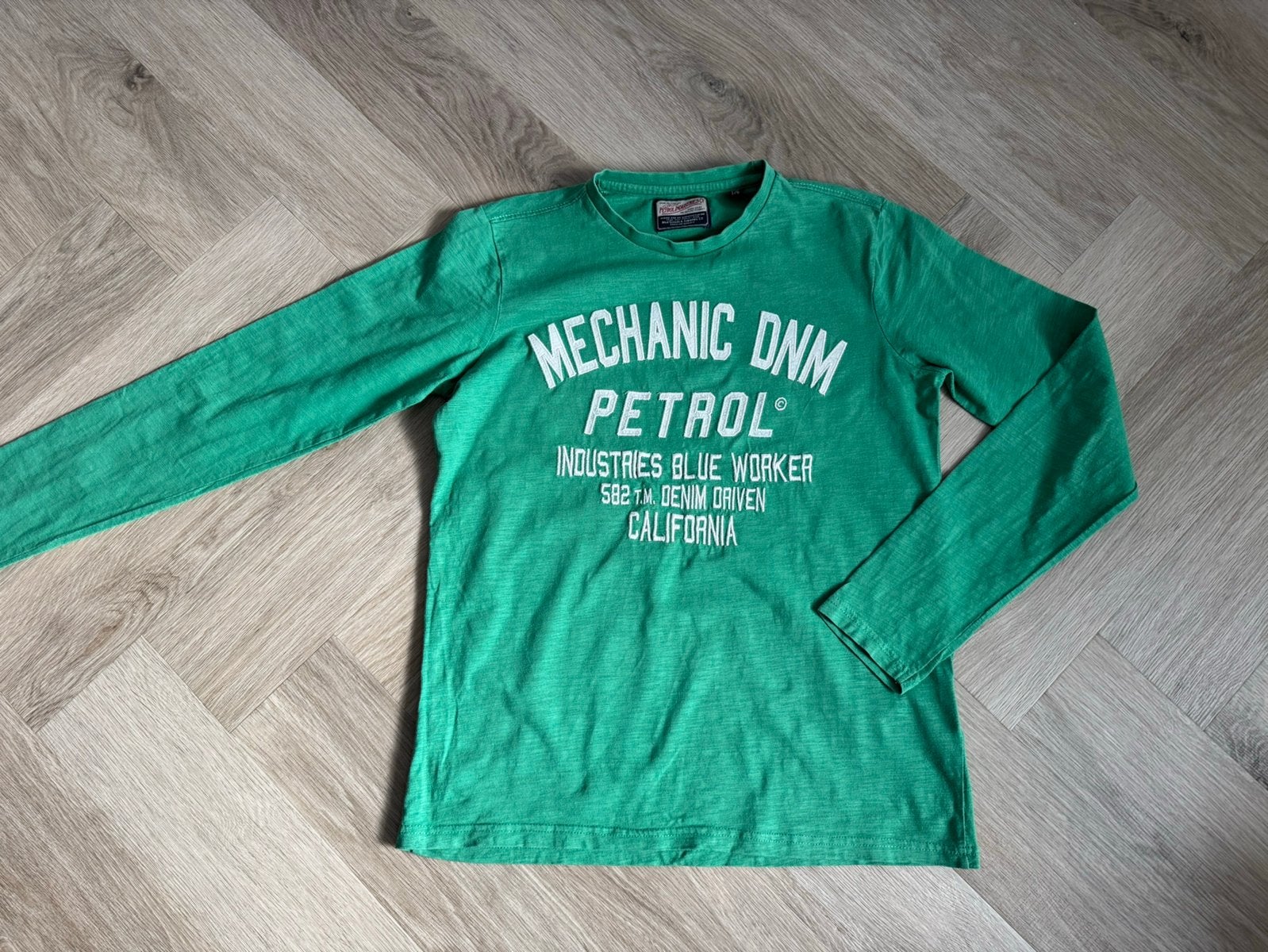 Petrol Industries longsleeve maat 176 groen, Ophalen of Verzenden, Zo goed als nieuw, Jongen, Shirt of Longsleeve