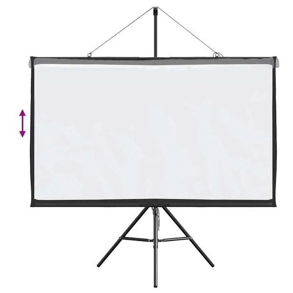Projectiescherm met statief 72 inch 16:9 nieuw in doos, Ophalen of Verzenden, Nieuw