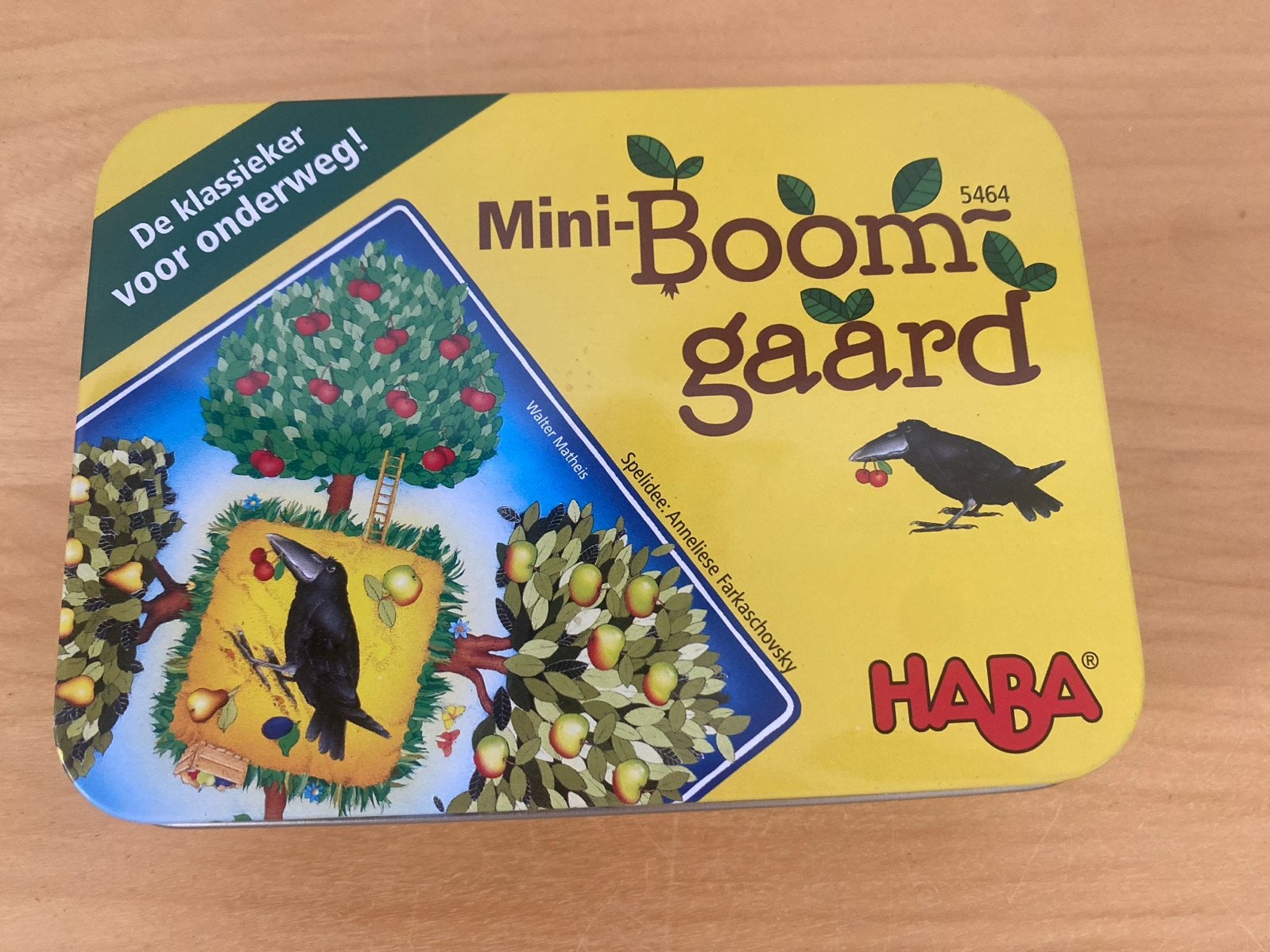 Haba Mini Boomgaard Reisspel in Blik - Nieuw, Ophalen, Nieuw, Reisspel