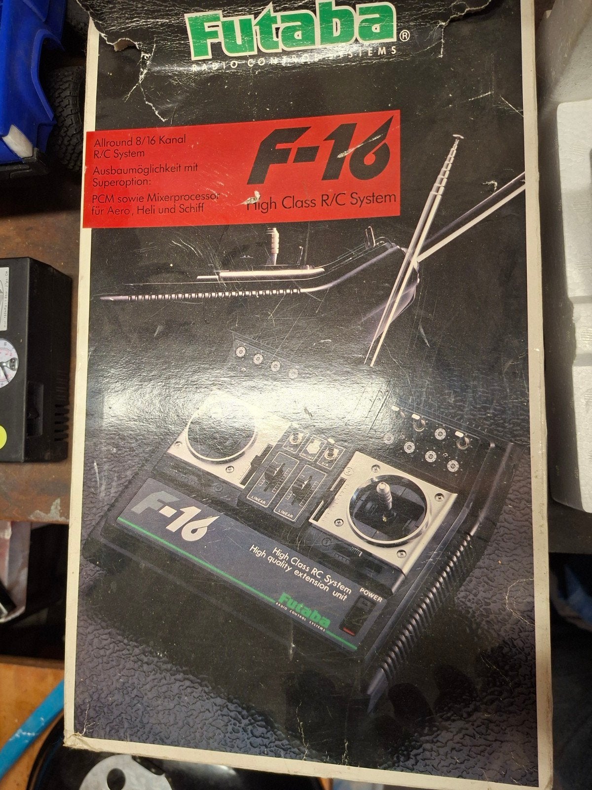 Robbe Futaba F-16 RC Systeem met ontvanger en servo's, Hobby en Vrije tijd, Ophalen of Verzenden, Gebruikt