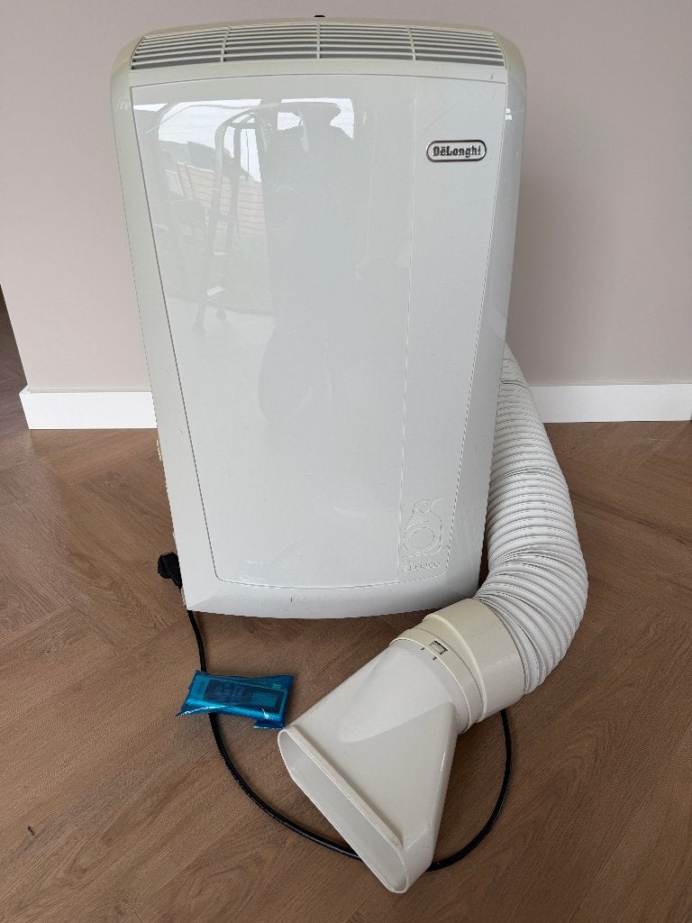 Delonghi PAC N82 ECO mobiele airco, Ophalen, 3 snelheden of meer, Zo goed als nieuw, Koelen en Ontvochtigen