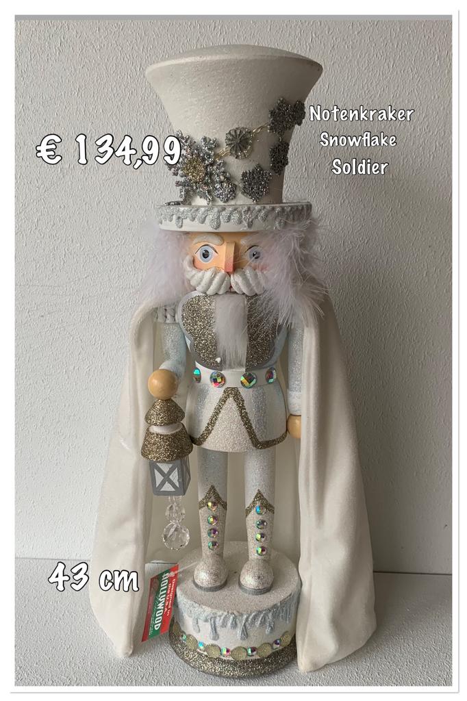Notenkraker: Snowflake Soldier Nieuw, Ophalen of Verzenden, Nieuw