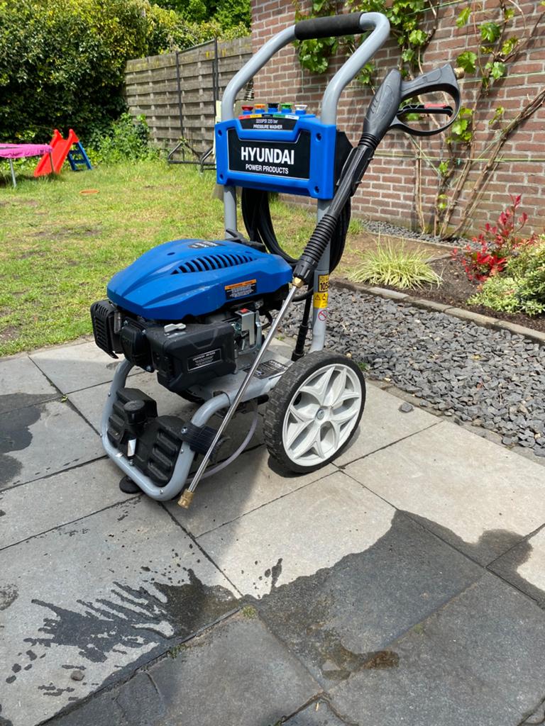 Schoonmaak apparatuur schobmachine hogedruk waterzuiger, Ophalen, Gebruikt, Benzine