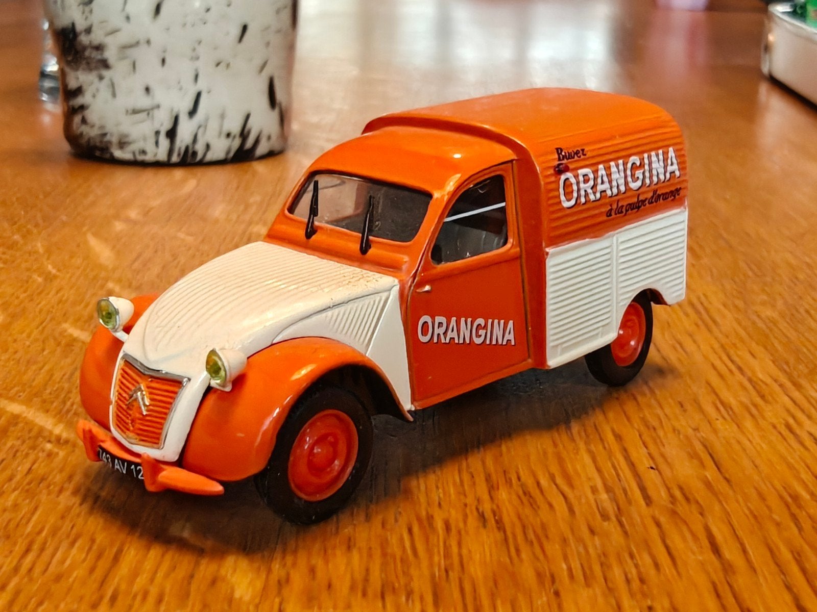 Norev Citroen 2CV AZU Orangina  EEND, Ophalen of Verzenden, Nieuw