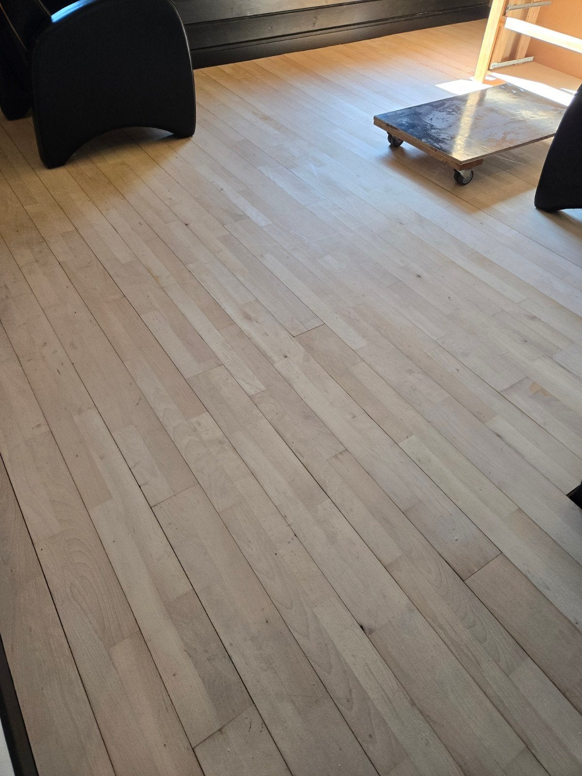 Junckers beuken  vloerplanken - 32 m² - Zo goed als nieuw, Parket, Ophalen of Verzenden, 10 m² of meer, 10 tot 30 cm