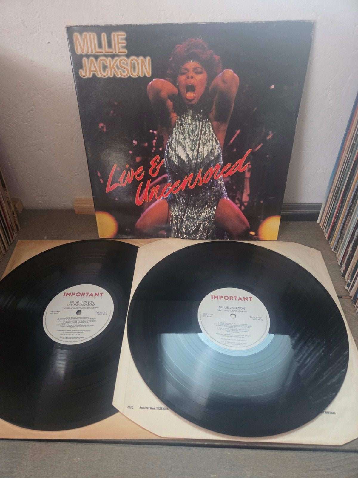 Millie Jackson - Live & Uncensored Dubbel-LP (1979), Gebruikt, Ophalen of Verzenden, Funk, 12 inch