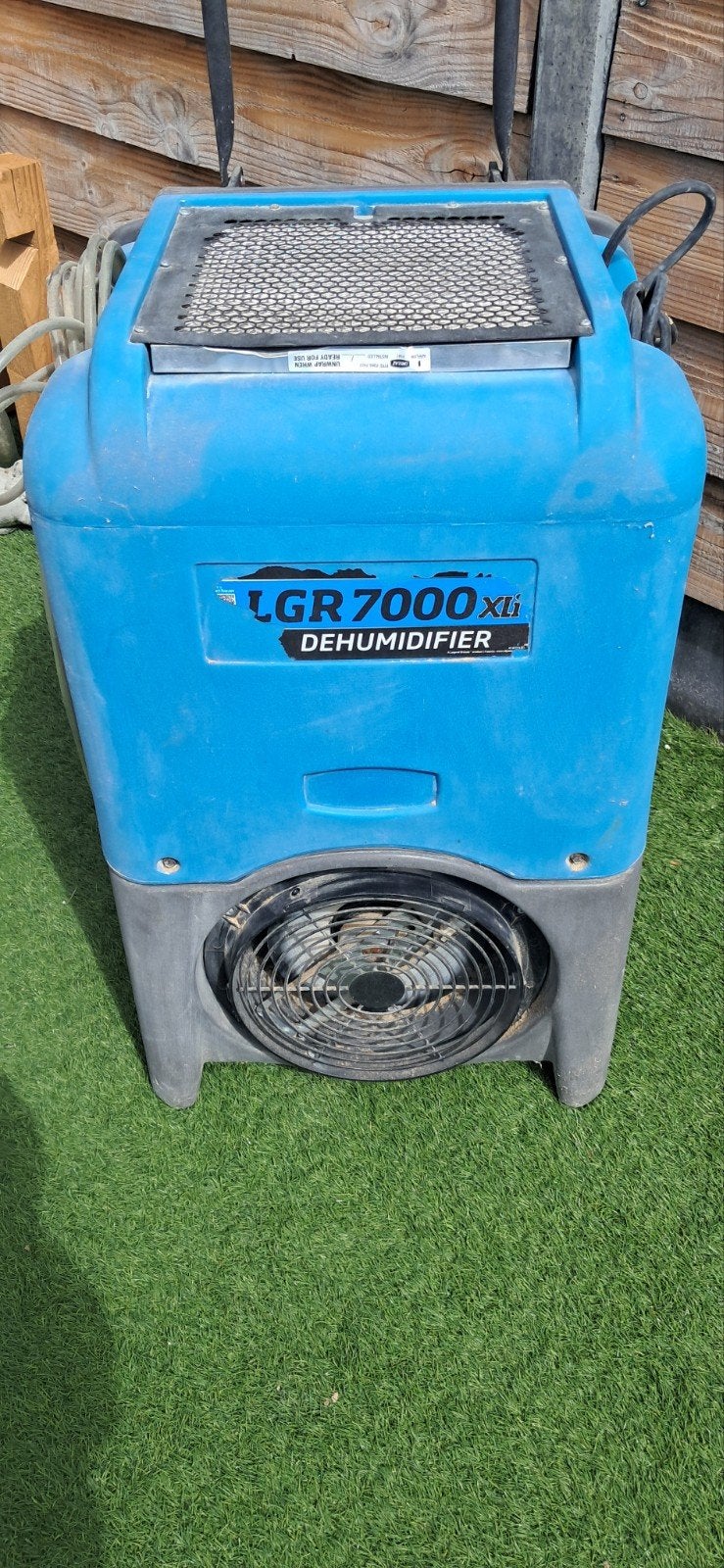 Bouwdroger, Ophalen, Gebruikt, Ventilator en Afzuiger