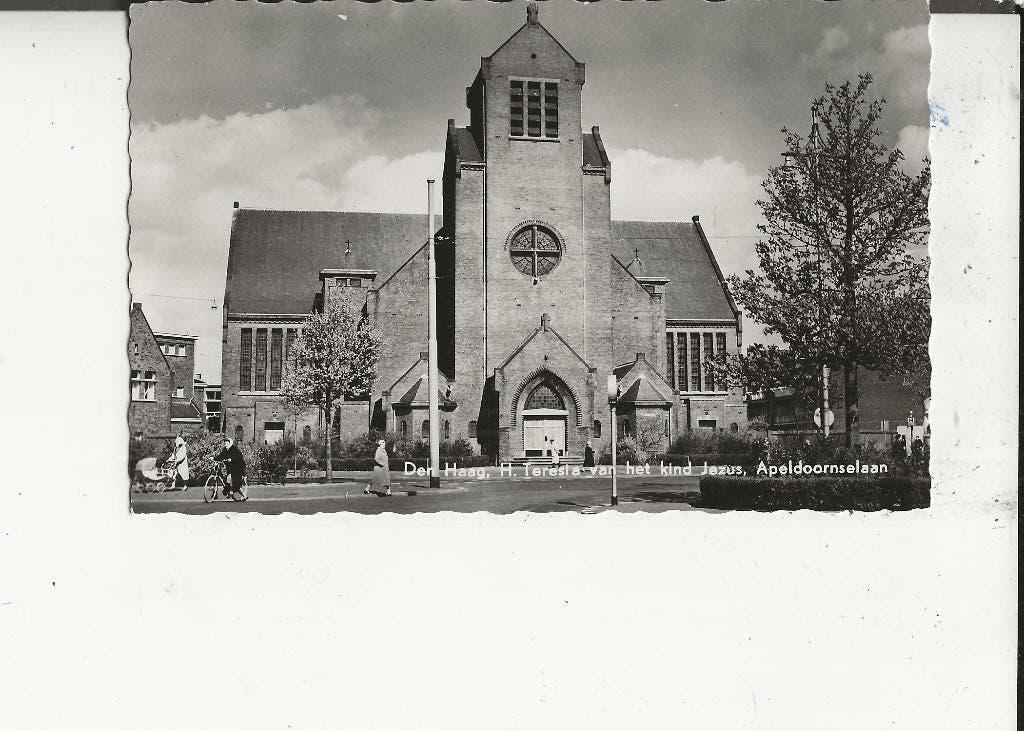 Den Haag Apeldoornselaan H.Theresia v/h Kind Jezus J vd Hoek, Ophalen of Verzenden, 1940 tot 1960, Ongelopen, Zuid-Holland