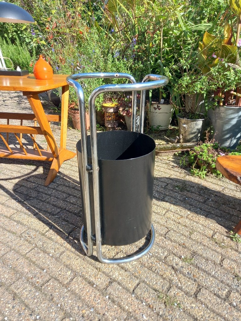 Retro buisframe paraplubak, Verzamelen, Ophalen, Huis en Inrichting