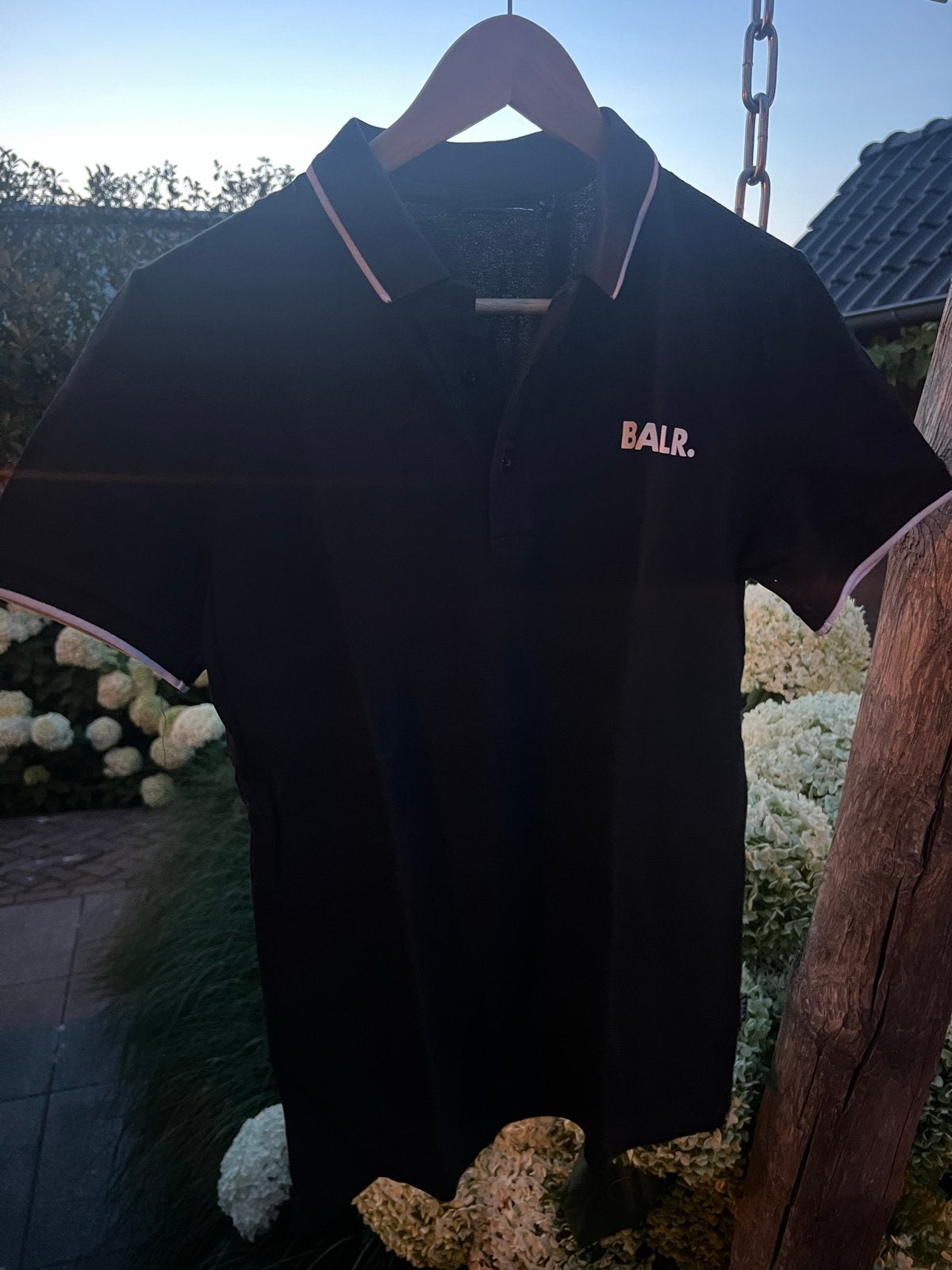 BALR. Polo Shirt Zwart Maat S, Ophalen of Verzenden, Zo goed als nieuw, Maat 46 (S) of kleiner, Zwart