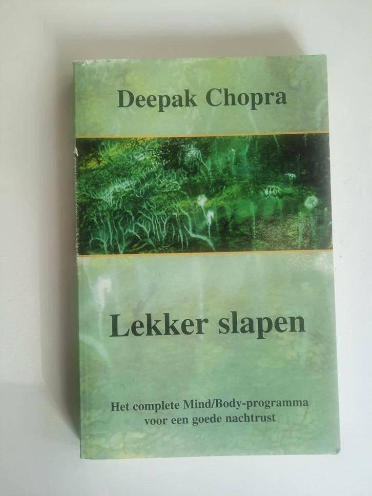 Lekker slapen . Deepak Chopra, Ophalen of Verzenden, Gelezen, Deepak Chopra, Overige typen