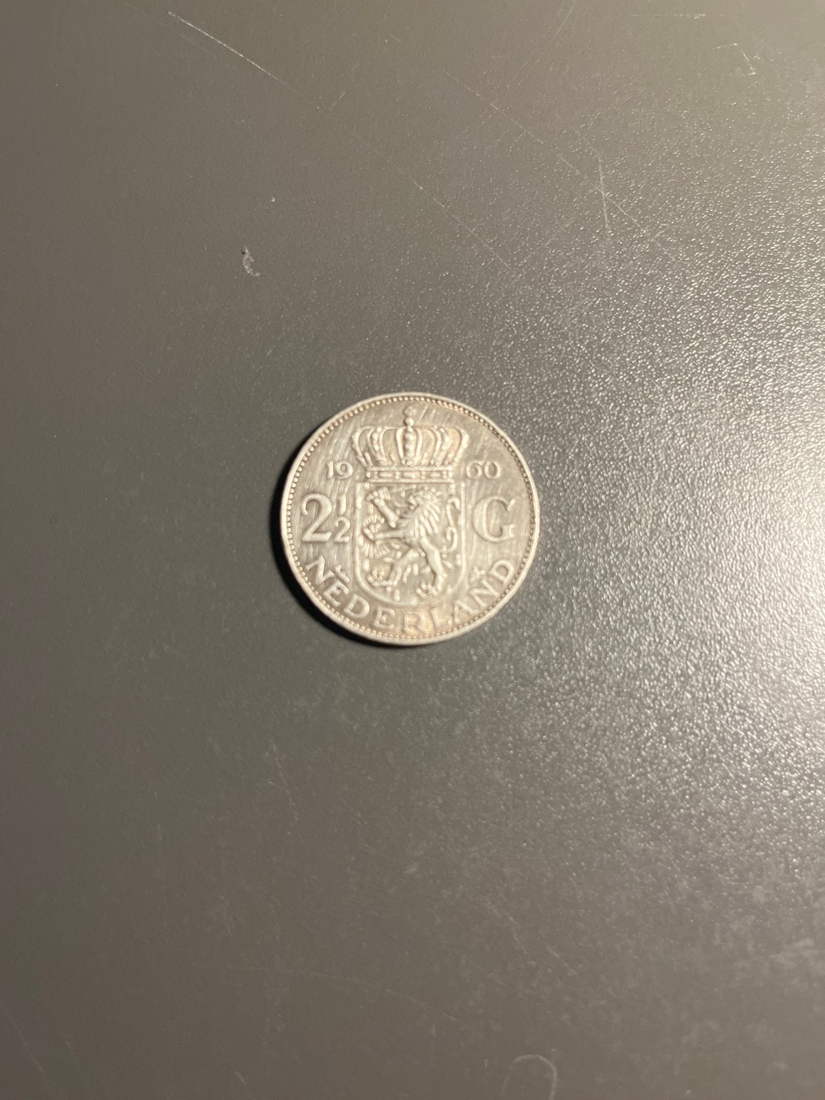 2½ Gulden Juliana 1960 Zilveren Munt, Koningin Juliana, Verzenden, Zilver, Losse munt