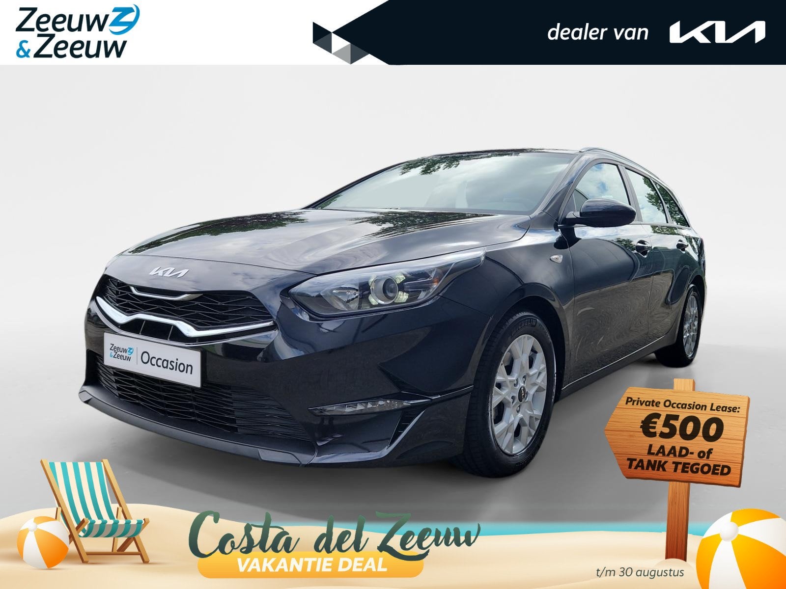 Kia Ceed Sportswagon 1.0 T-GDi ComfortLine | Camera | Navi |, Voorwielaandrijving, 12 maanden, Gebruikt, Euro 6