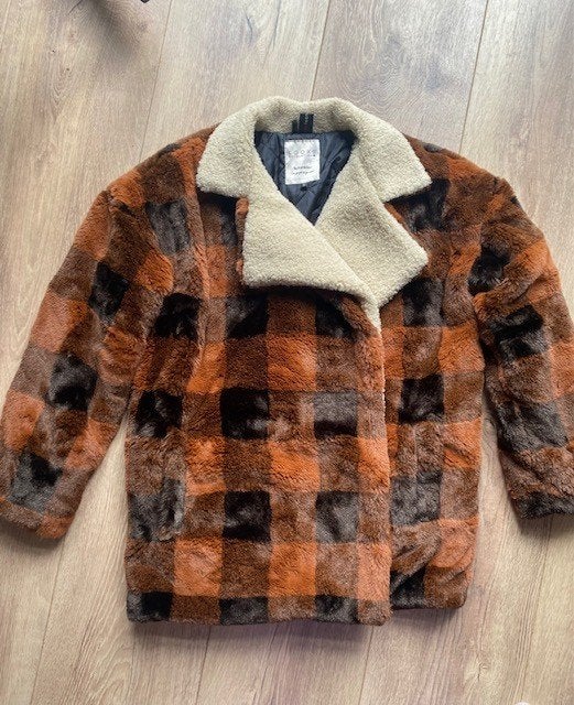 Looxs warme winterjas houthakkerslook 158/164 ZGAN, Zo goed als nieuw, Looxs, Jas, Verzenden
