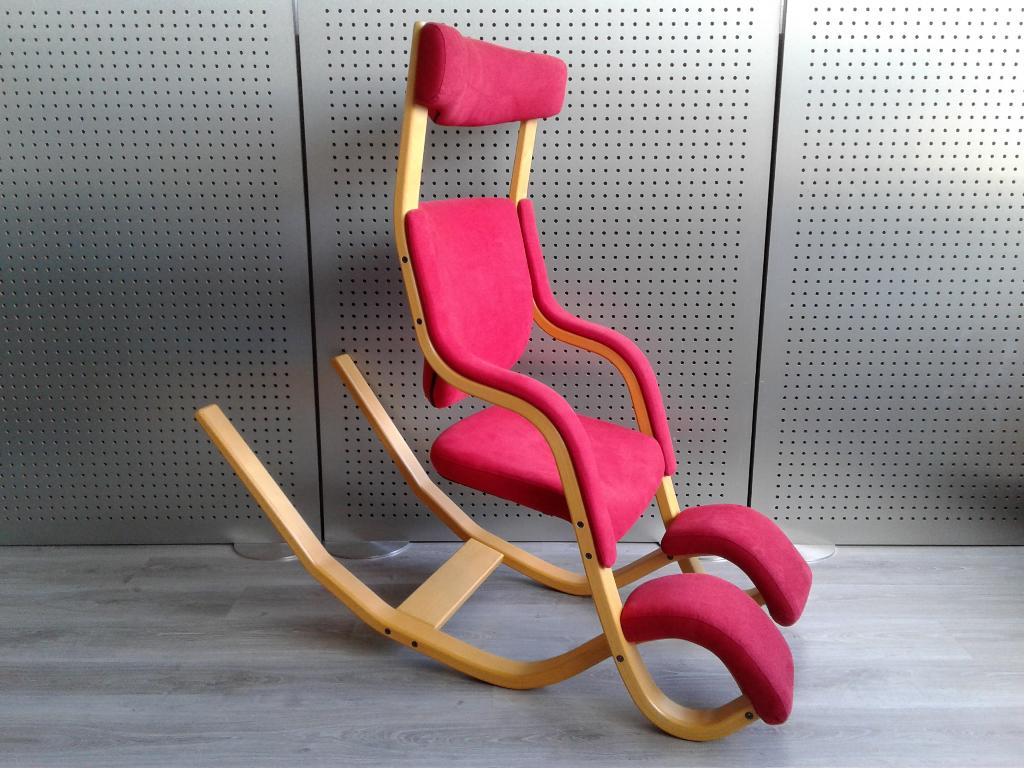 Variér (Stokke) Gravity (Rood), Prachtig!, Huis en Inrichting, Ophalen, Zo goed als nieuw, Variér, Overige materialen