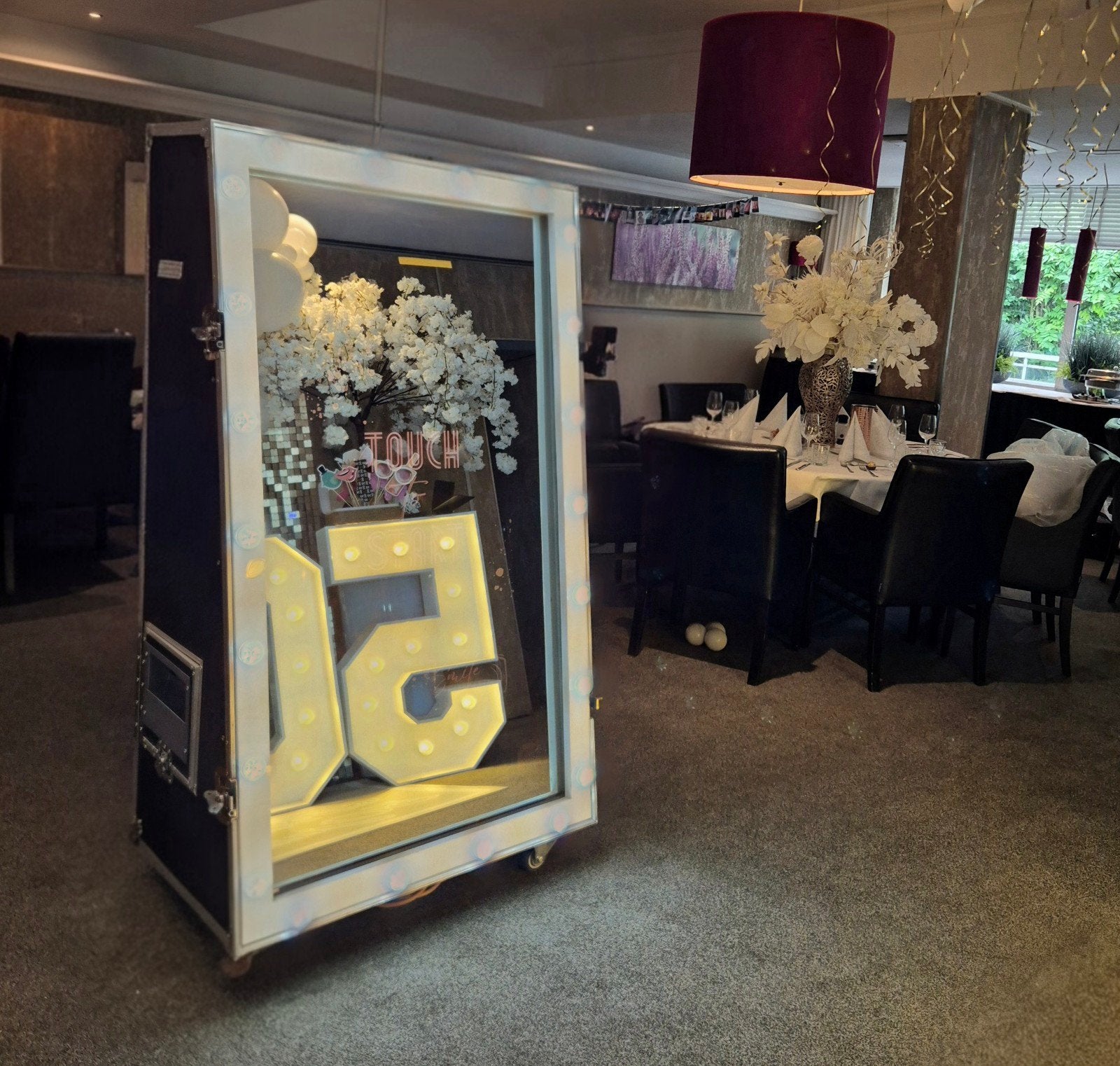 Photobooth Magic Mirror selfiespiegel te huur., Hobby en Vrije tijd, Feestartikelen | Verhuur, Ophalen, Nieuw, Overige