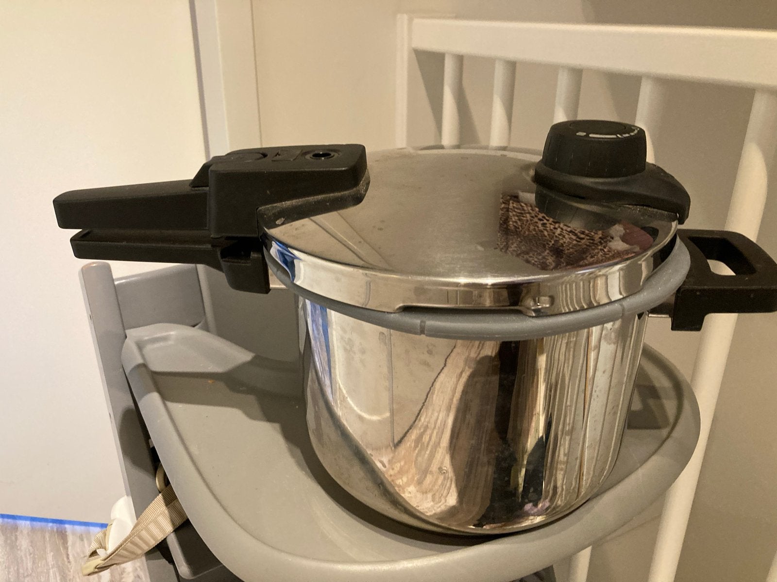 ELO Snelkookpan 6.0 Liter - Weinig gebruikt, Ophalen, Zo goed als nieuw, Glas, Pot, Bus of Blik