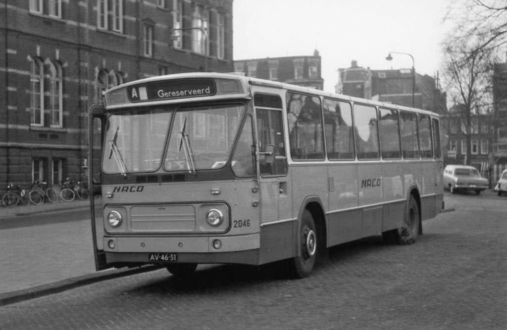 Busfoto Naco Mb200, Verzenden, 1980 tot heden, Zuid-Holland