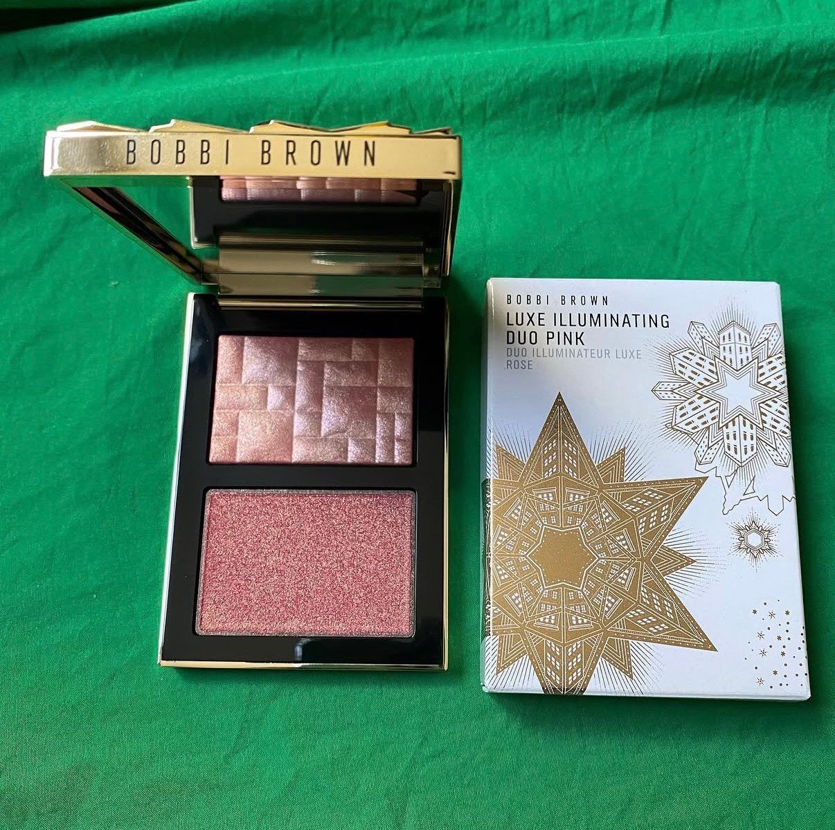 Bobbi brown luxe illuminating duo pink blush, Wangen, Nieuw, Ophalen of Verzenden, Make-up