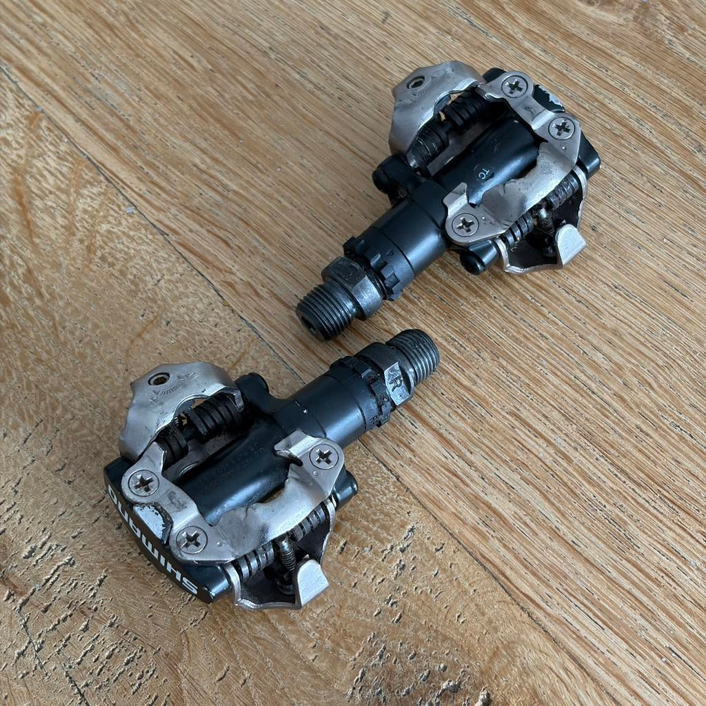 Shimano PM-M520 MTB pedalen, Crankstel of Pedalen, Racefiets, Ophalen of Verzenden, Zo goed als nieuw