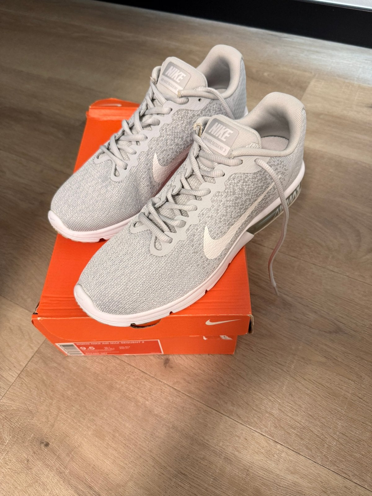 Nike air max sequent 2 maat 41, Ophalen of Verzenden, Grijs, Sneakers of Gympen