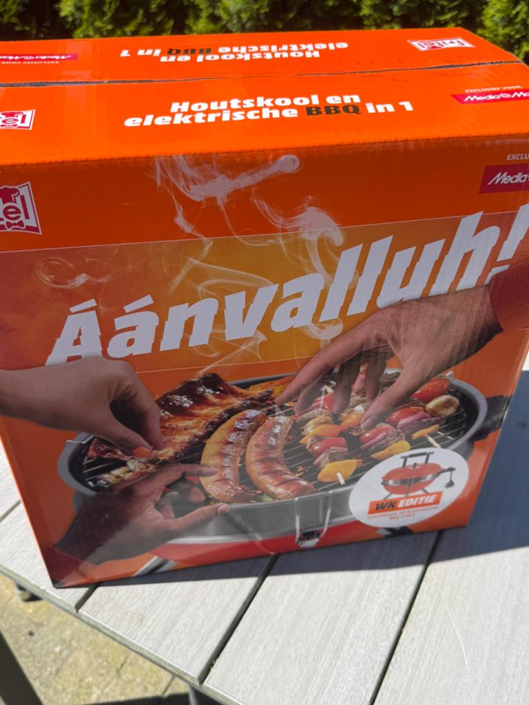 Wk BBQ, Ophalen, Zo goed als nieuw