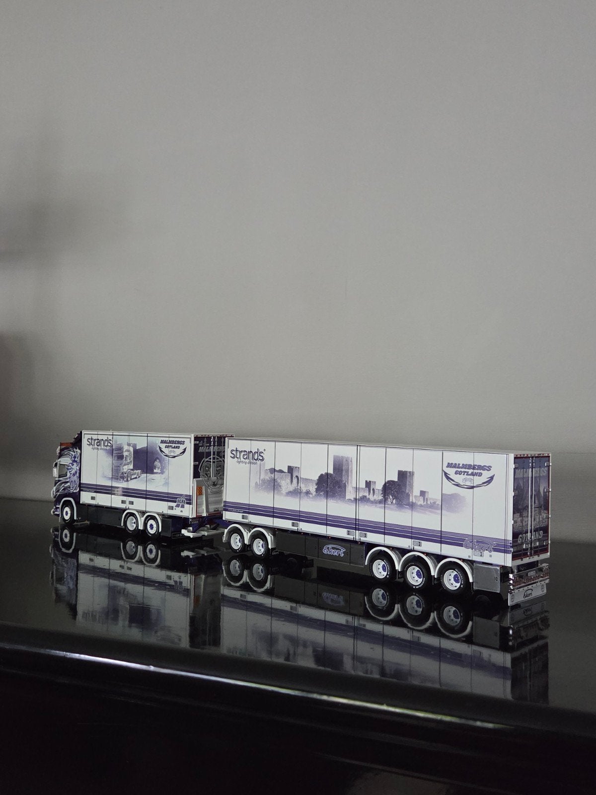 Tekno Malmbergs, Hobby en Vrije tijd, Modelauto's | 1:50, Ophalen, Zo goed als nieuw, Bus of Vrachtwagen, Tekno
