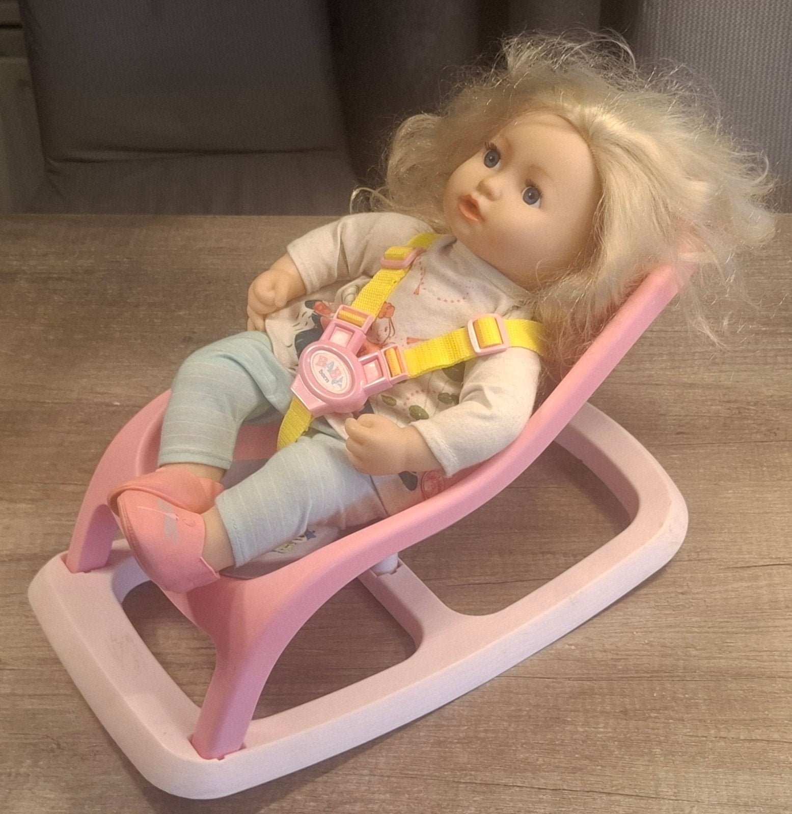 Baby pop (Annabell Sophia) met wipstoeltje (Baby Born), Kinderen en Baby's, Ophalen, Gebruikt, Babypop