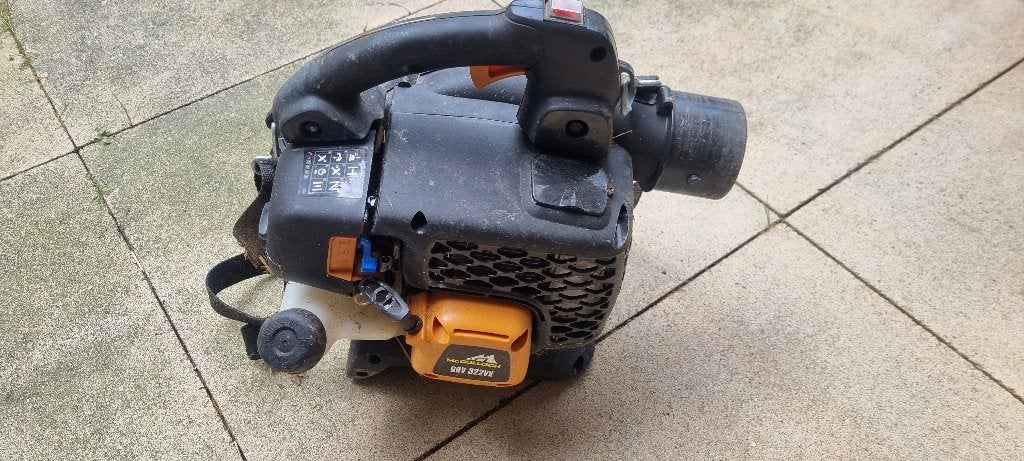 mc culloch gbv 322vx bladzuiger blazer, Ophalen, Benzine, Gebruikt, Handgedragen