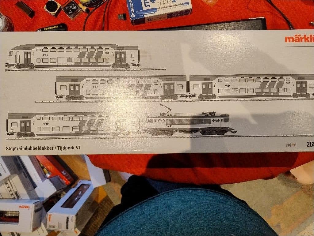 Märklin 26589 – NS Dubbeldekker DD-AR "Emmen"Limited 555 LED, Hobby en Vrije tijd, Ophalen, Wisselstroom, Treinset, Nieuw