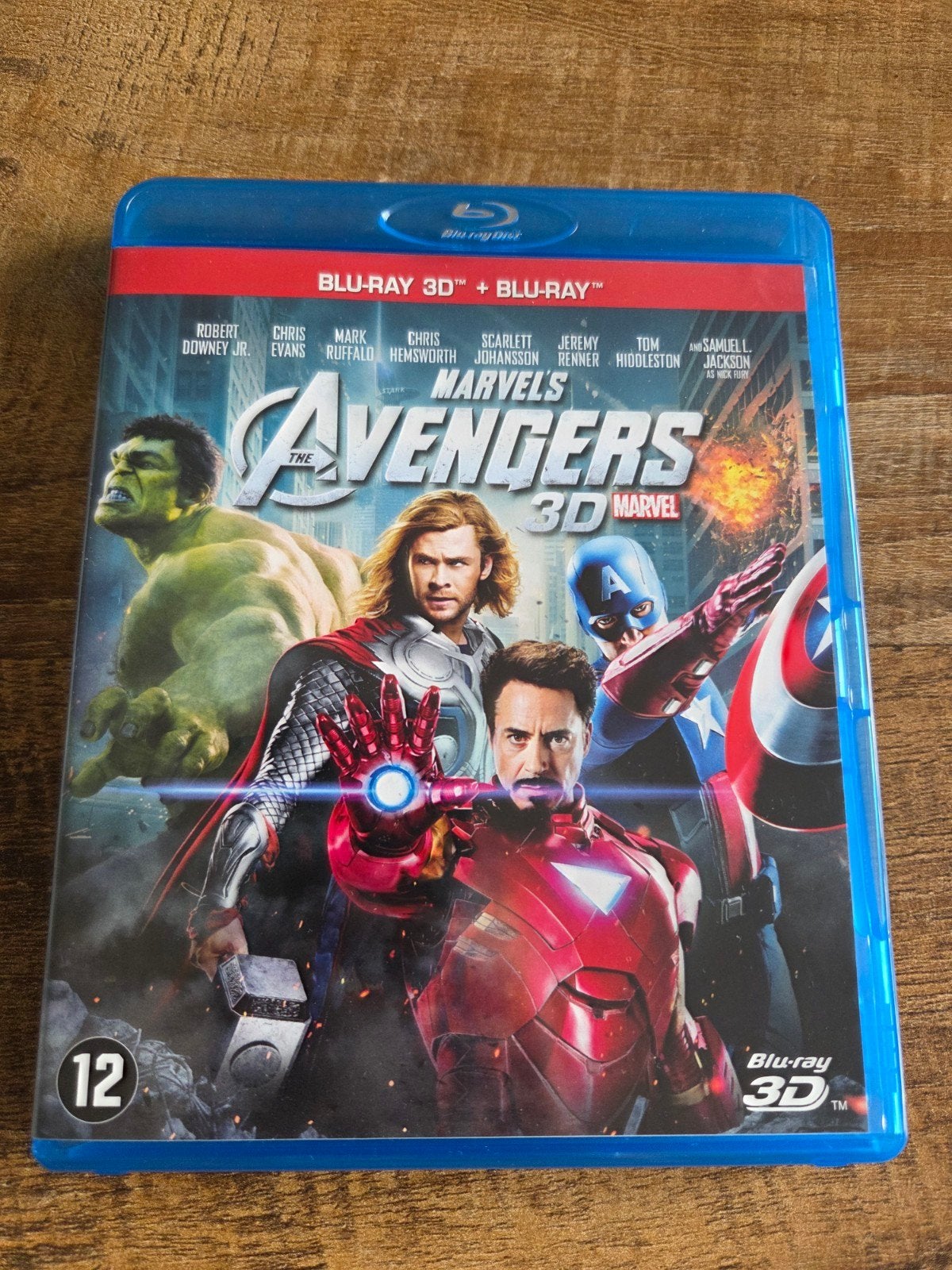 The Avengers 3D + Blu-ray - Marvel Superhelden Film, Ophalen of Verzenden, Zo goed als nieuw, Actie