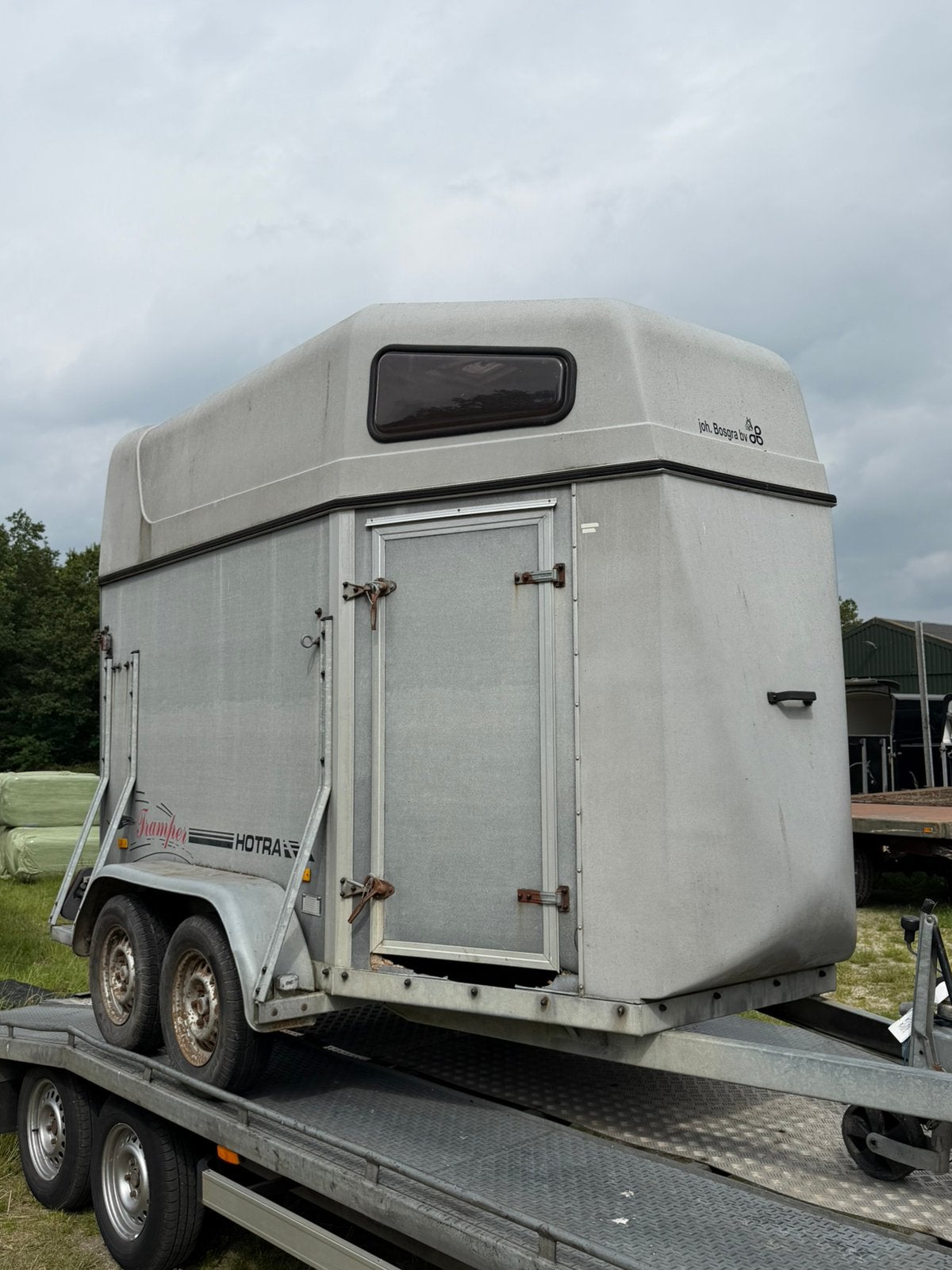 Verschillende inruil trailers staan export handel opknappers, Dieren en Toebehoren, Ophalen, Gebruikt, Overige typen