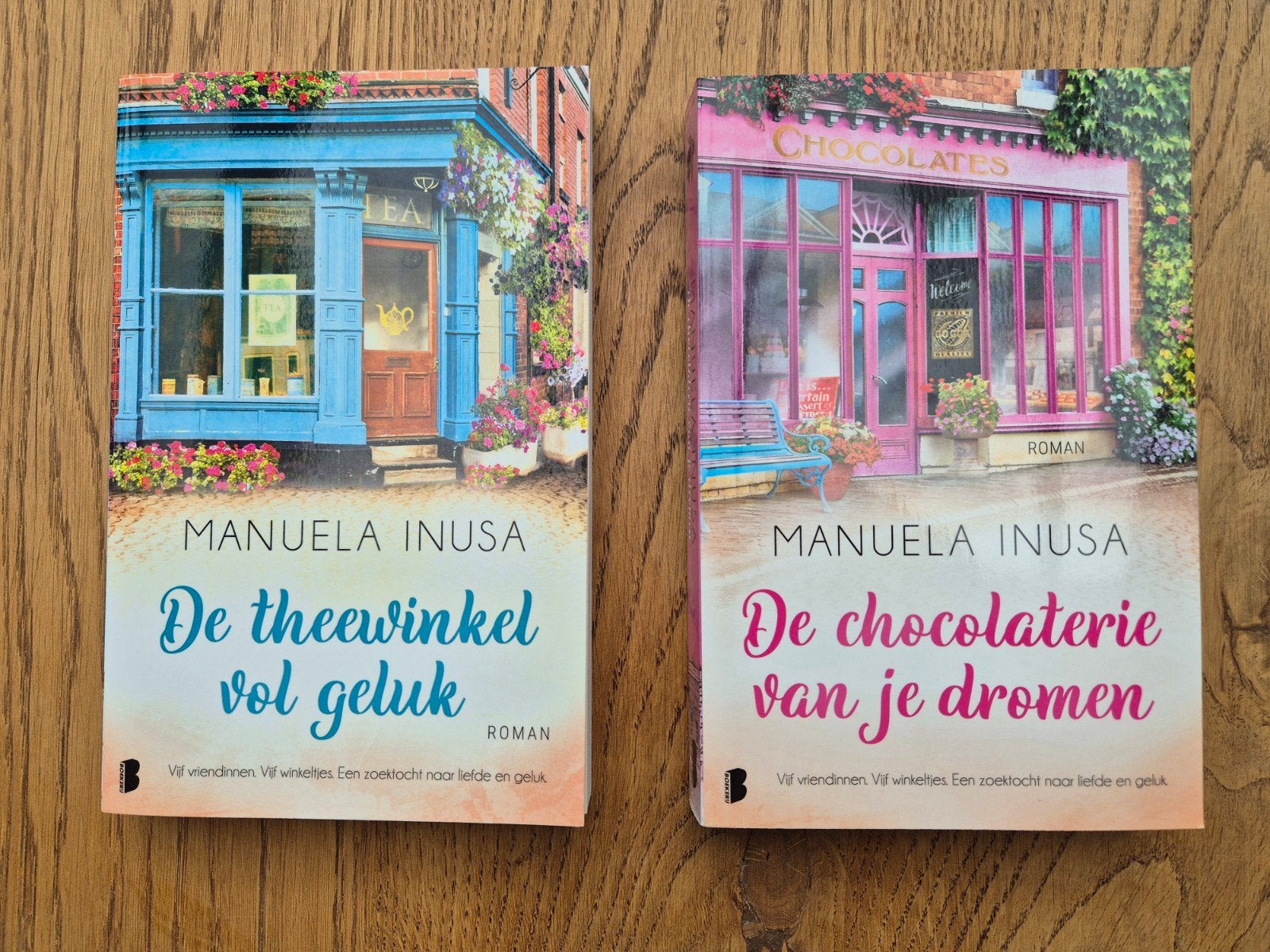 Manuela Inusa - De theewinkel vol geluk & De chocolaterie va, Boeken, Ophalen of Verzenden, Gelezen, Manuela Inusa, Nederland