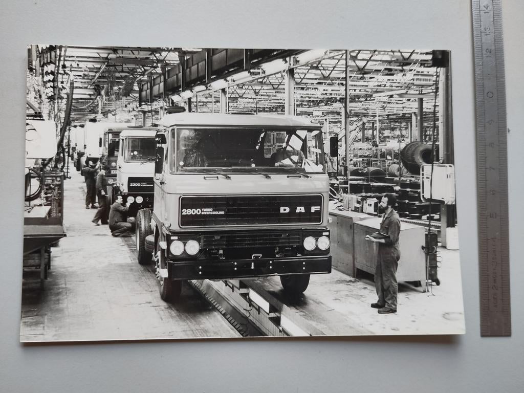 DAF 2800 Fabriek Eindhoven persfoto (027), Verzamelen, Ophalen of Verzenden, Zo goed als nieuw, Overige onderwerpen