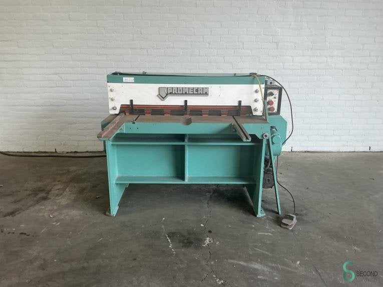 Plaatscharen Promecam 1050x3mm 1974, Zakelijke goederen, Machines en Bouw | Metaalbewerking