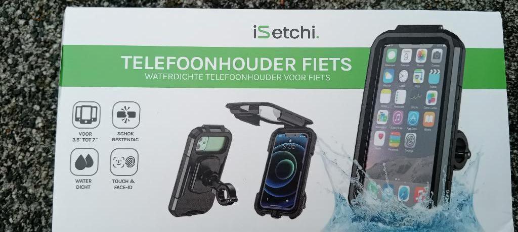 waterdichte telefoonhouder voor op de fiets/scooter, Ophalen of Verzenden, Nieuw
