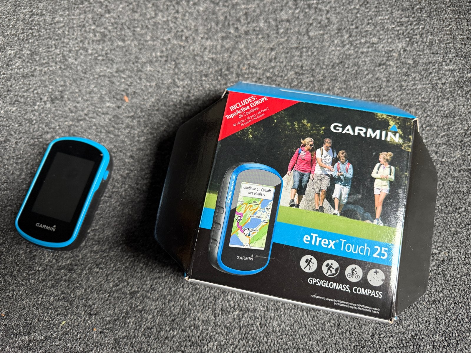 Garmin eTrex Touch 25  Outdoor Navigatie. LEES TEKST, Ophalen of Verzenden, Gebruikt