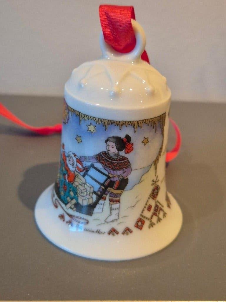 Kerstklokje Hutschenreuther 1991 - Ole Winther, Verzenden