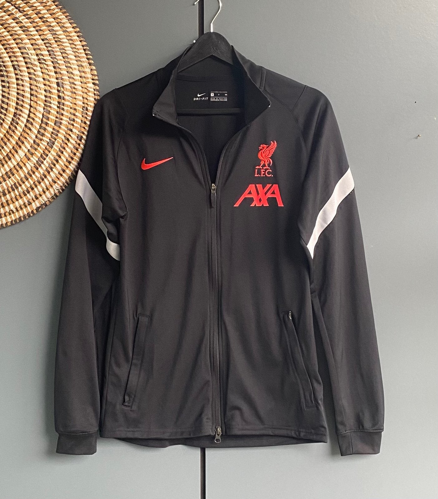NIKE LIVERPOOL FC prachtig trainingsjack..mt:s, B, Verzenden, Zwart, C