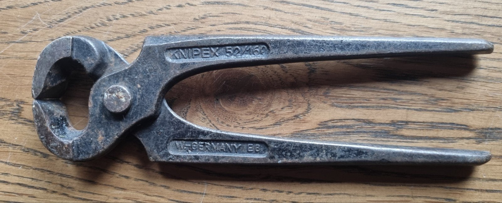 Knipex 52/160 Nijptang - W-Germany EB, Ophalen of Verzenden, Gebruikt, Tang, Knipex