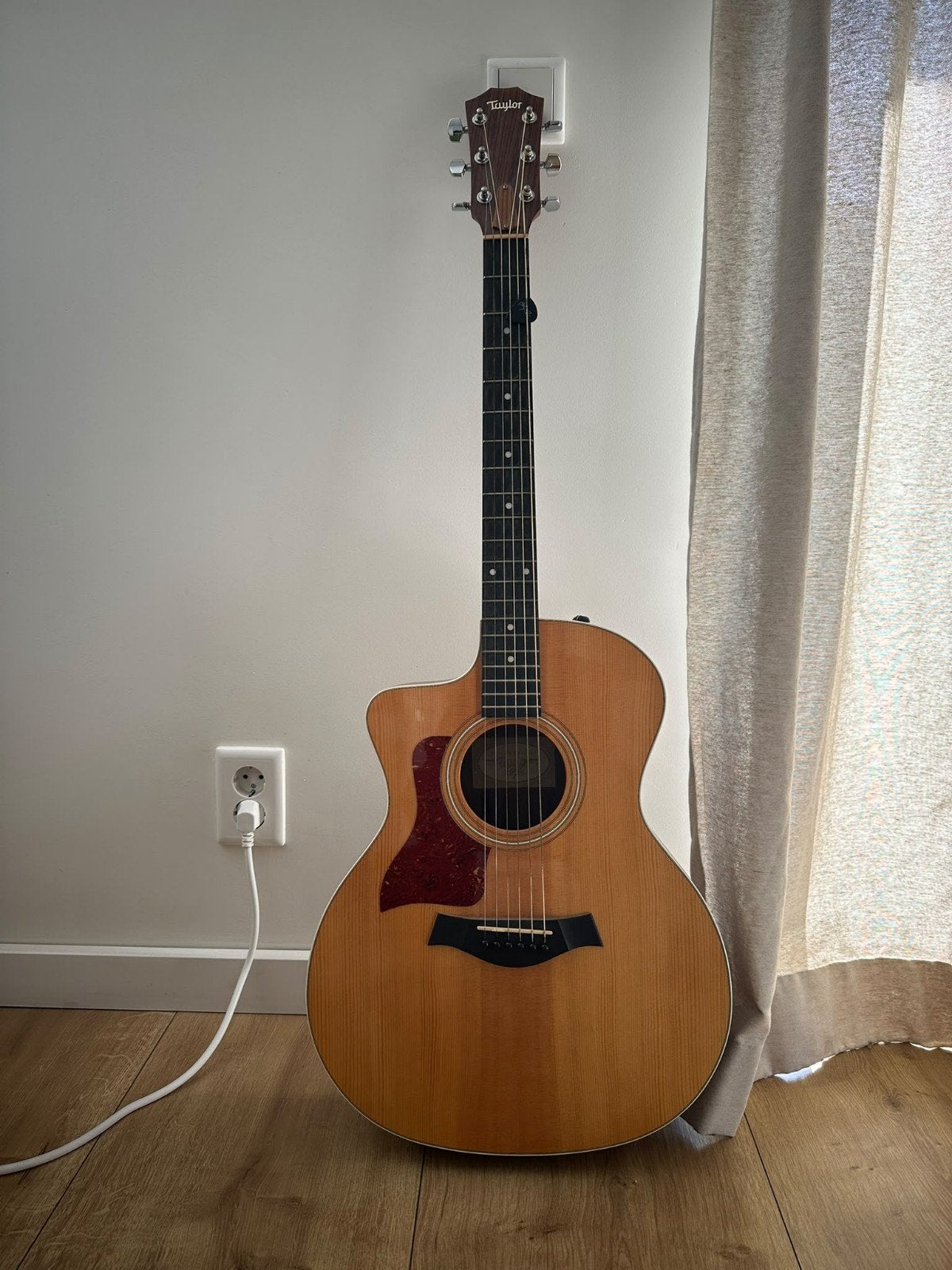 Taylor 214ce-GL Lefthanded Acoustic Guitar, Muziek en Instrumenten, Ophalen, Zo goed als nieuw, Western- of Steelstringgitaar
