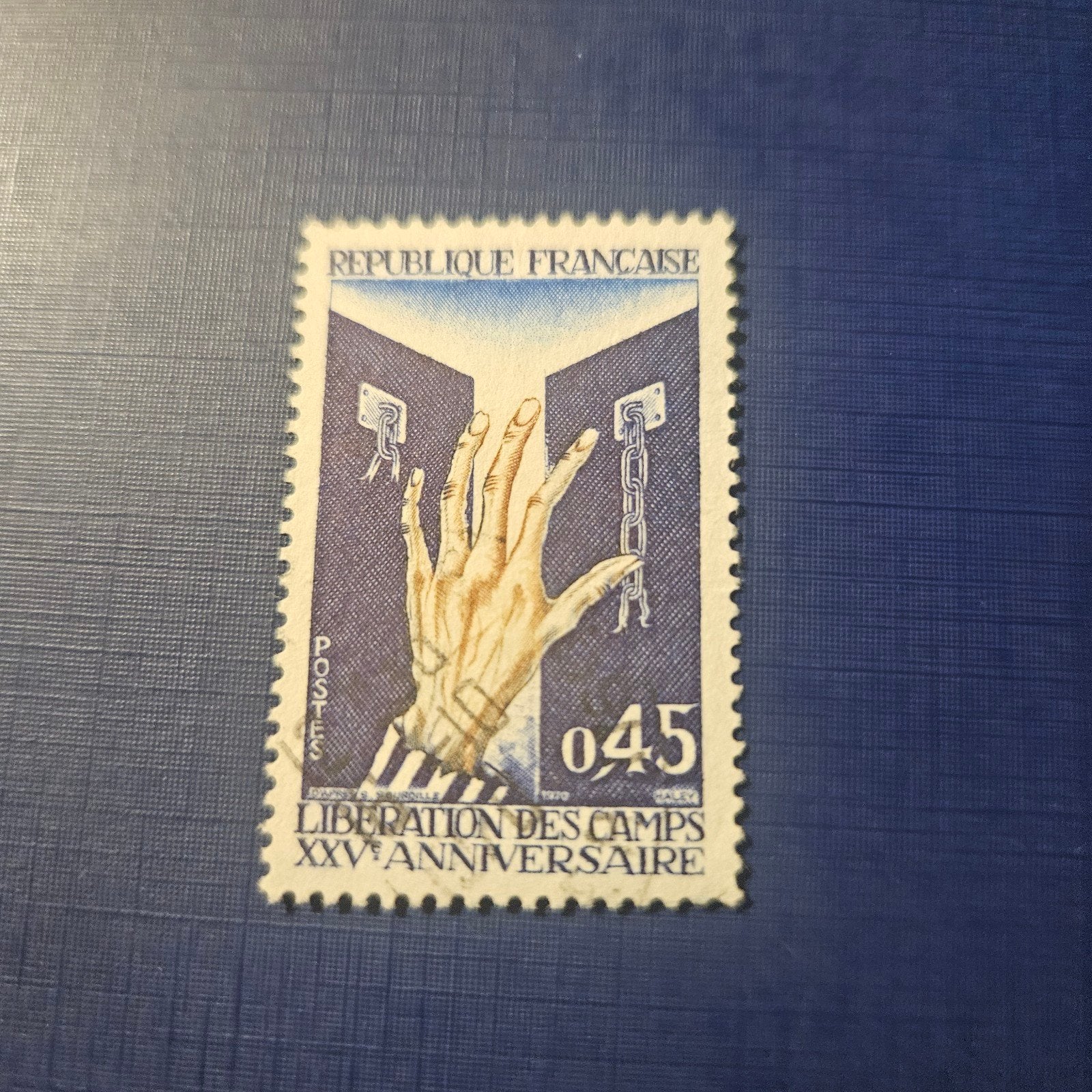 Frankrijk nr 1718, Ophalen of Verzenden, Gestempeld