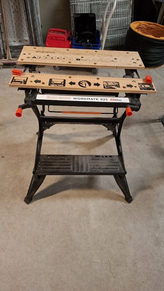 Workmate Bl;ack & Decker, Doe-het-zelf en Verbouw, Ophalen, Zo goed als nieuw, 70 tot 120 cm, Inklapbaar