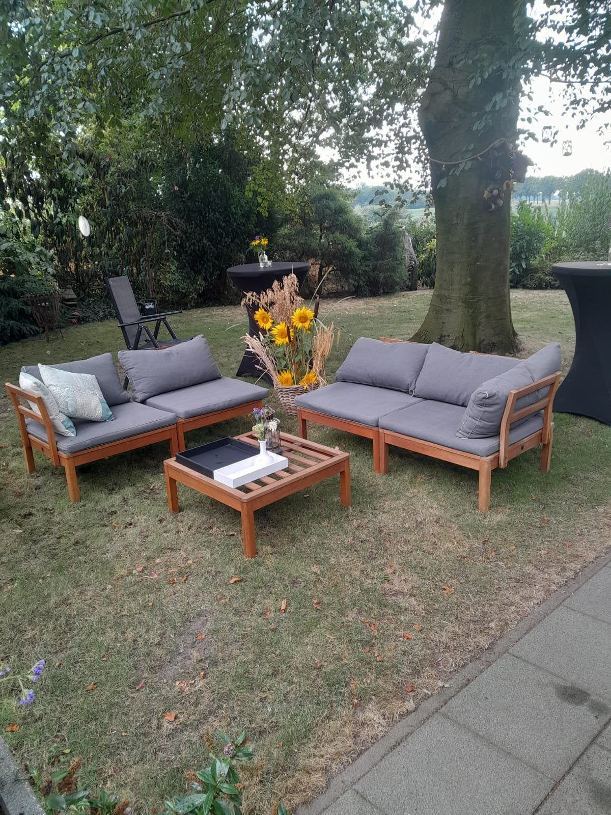 Modulaire loungeset Orléans (5-delig), Tuin en Terras, Ophalen, Gebruikt