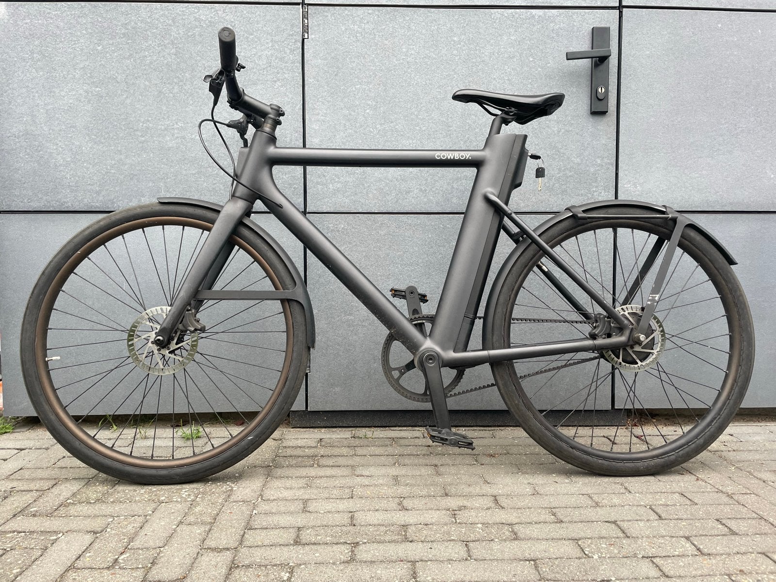 Cowboy 3 E-bike zwart in originele staat, Ophalen, Gebruikt, 50 km per accu of meer, 55 tot 59 cm