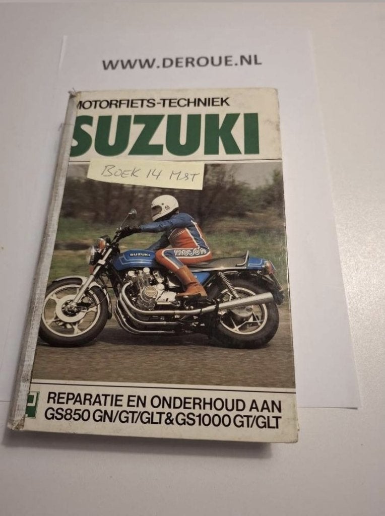 BOEK 14 MOTORFIETS & TECHNIEK SUZUKI GS850 GS1000, Ophalen of Verzenden, Gelezen, Onbekend, Merk of Model