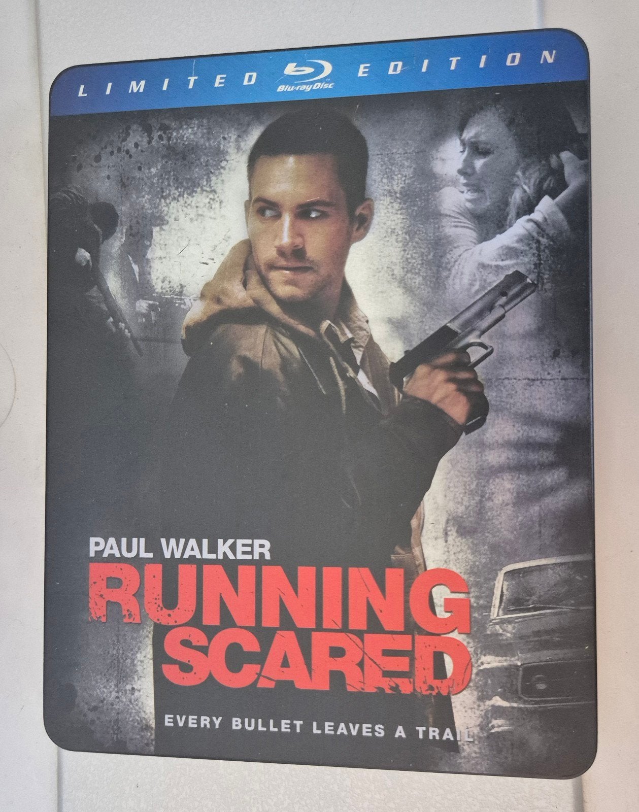 Running Scared Limited Metal Edition Blu-ray, Ophalen of Verzenden, Zo goed als nieuw, Actie